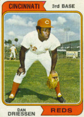 1974 Topps Baseball Cards      341     Dan Driessen RC